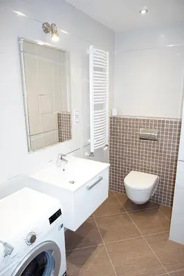 a bedroom with two beds in a room at OL apartments in Prague