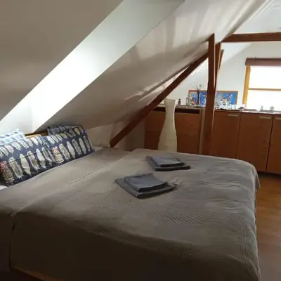 Podkroví s koupelnou
