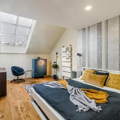 Prague Days - Premium Loft with AC & View of the Žižkov Tower from Spacious Terrace