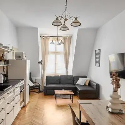 Prague Days - One-bedroom Apartment with View of Castle from Balcony near Wenceslas Square