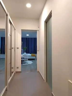 a bedroom with a large bed in a room at VIT Apartment - Free Parking - O2 Arena in Prague