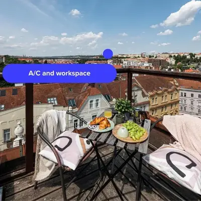 Prague Days - Airy Duplex with Terrace and AC